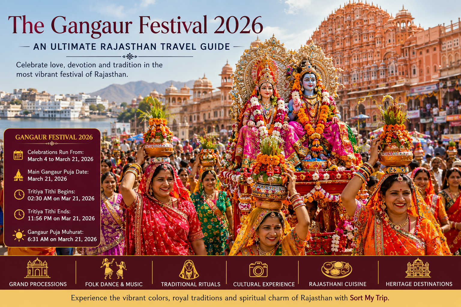The Gangaur Festival An Ultimate Rajasthan Travel Guide by sortmytrip